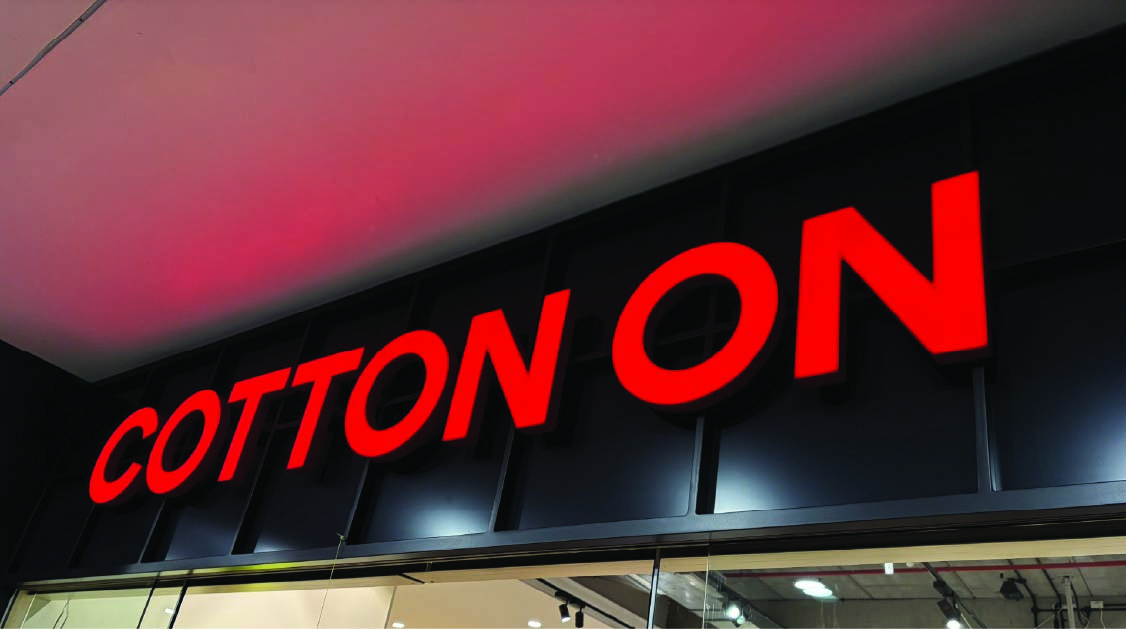 Custom illuminated channel letter signage